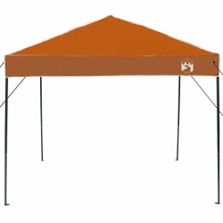 Tente à abri Orange 250 x 250 x 227 / 236 / 245 cm Tissu Oxford 