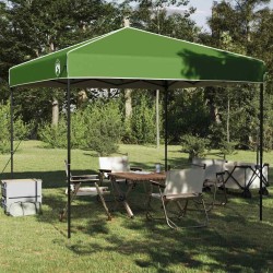 Tente à abri Vert 250 x 250 x 227 / 236 / 245 cm Tissu Oxford 
