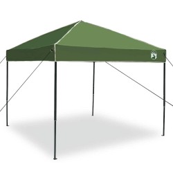 Tente à abri Vert 250 x 250 x 227 / 236 / 245 cm Tissu Oxford 