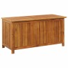 Boîte de rangement de jardin 113x50x58 cm Bois d'acacia solide 