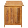 Boîte de rangement de jardin 113x50x58 cm Bois d'acacia solide 