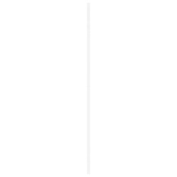 Porte Intérieure 'ORKDAL'Blanche 78x202x4 cm Bois Massif de Pin 