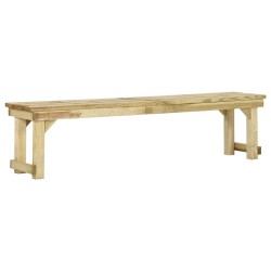 Banc de jardin 180 cm bois de pin imprégné 