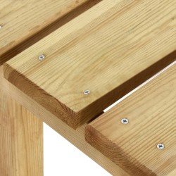 Banc de jardin 180 cm bois de pin imprégné 