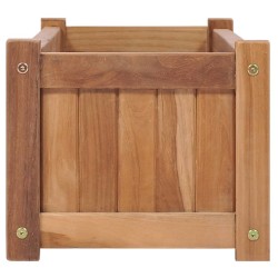 Lit surélevé 100x30x25 cm Bois de teck solide 
