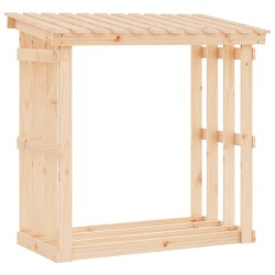 Support pour bois de chauffage 108x64,5x109 cm Bois de pin 