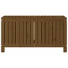 Boîte de rangement de jardin Marron miel 115x49x60 cm Bois pin 