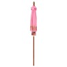 Parasol Autre Rose x 260 cm Coton et bois massif 
