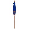 Parasol Autre Bleu x 250 cm Coton et bois massif 