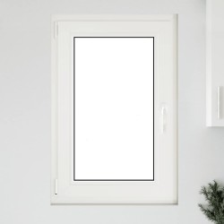 Fenêtre de sous-sol« RISOR » 60 x 100 cm oscillo-battante DIN gauche anthracite 