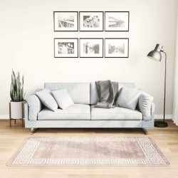 Tapis lavable antidérapant 80x150 cm Beige 