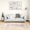 Tapis lavable antidérapant 80x150 cm Beige 