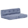 Pouf Indigo Tissu 