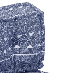 Pouf Indigo Tissu 