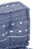 Pouf Indigo Tissu 