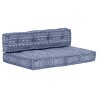 Pouf Indigo Tissu 
