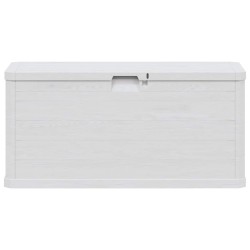 Boîte de rangement de jardin 280 L Gris clair 