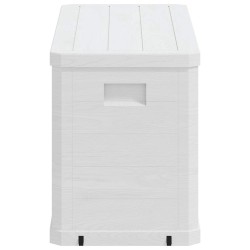 Boîte de rangement de jardin 280 L Gris clair 