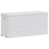 Boîte de rangement de jardin 280 L Gris clair 