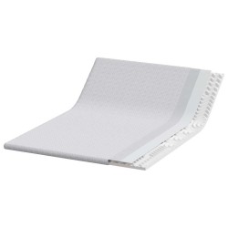Coussins de Matelas Blanc 140 x 200 cm 