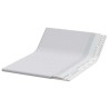 Coussins de Matelas Blanc 140 x 200 cm 