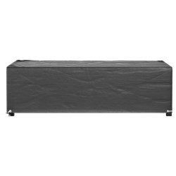 Housses salon de jardin 2pcs 8œillets 125x70x35cm rectangulaire 