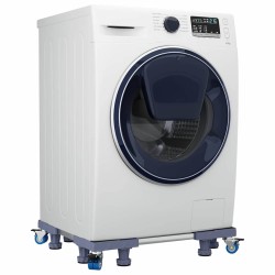 Base de Laveuse avec Roues Ajustable 250 kg 