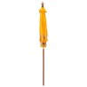 Parasol Autre Jaune x 250 cm Coton et bois massif 