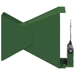 Attrape-plombs Vert 14 x 14 x 19 cm Acier 