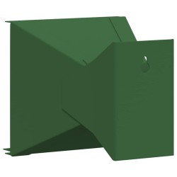 Attrape-plombs Vert 14 x 14 x 19 cm Acier 