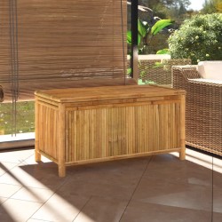 Boîte de rangement de jardin 110x52x55 cm Bambou 