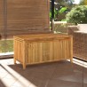 Boîte de rangement de jardin 110x52x55 cm Bambou 