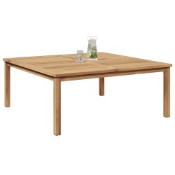 Table basse Marron 110 x 110 x 45 cm Bois de teck massif 