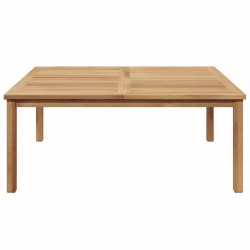 Table basse Marron 110 x 110 x 45 cm Bois de teck massif 