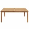Table basse Marron 110 x 110 x 45 cm Bois de teck massif 
