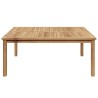Table basse Marron 110 x 110 x 45 cm Bois de teck massif 