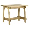 Table de jardin 110x74x75 cm Bois de pin imprégné 