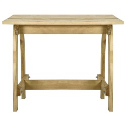 Table de jardin 110x74x75 cm Bois de pin imprégné 