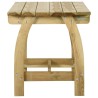 Table de jardin 110x74x75 cm Bois de pin imprégné 