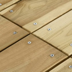 Table de jardin 110x74x75 cm Bois de pin imprégné 
