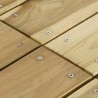 Table de jardin 110x74x75 cm Bois de pin imprégné 