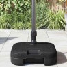 Base de parasol de jardin 28 kg de sable ou 24 L d'eau 