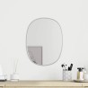 Miroir mural Argenté 40x30 cm 