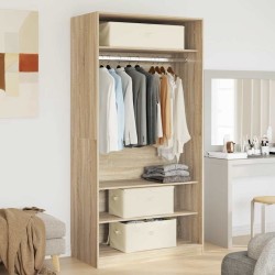 Boîte de rangement Tissu 50x30x25 cm Crème 