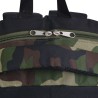 Sac à dos d'école 40 L noir et camouflage 