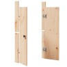 Portes de cuisine extérieure 50x9x82 cm en bois de pin massif 