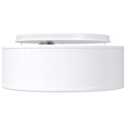 Lustres encastrés Blanc Ø 30 cm Tissu E27 