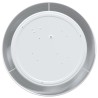 Lustres encastrés Blanc Ø 30 cm Tissu E27 