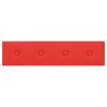 Panneaux muraux 12 pcs Rouge 60x15 cm Similicuir 1,08 m² 
