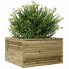Jardinière 80x80x45,5 cm bois de pin imprégné 